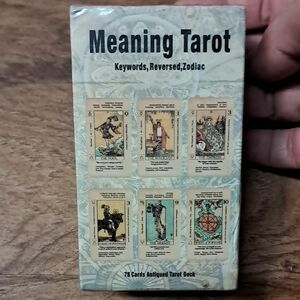 NWT Meaning Tarot Deck - Antique Design